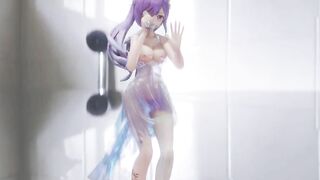 0182 -【R18-MMD】Genshin Impact 原神 Keqing 刻晴