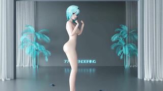 0180 -【R18-MMD】Genshin Impact 原神 Eula 优菈 - Shake it