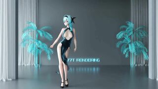 0180 -【R18-MMD】Genshin Impact 原神 Eula 优菈 - Shake it