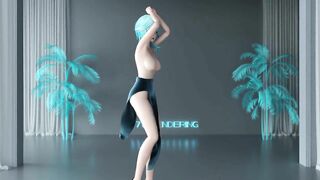 0180 -【R18-MMD】Genshin Impact 原神 Eula 优菈 - Shake it