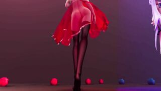 0178 -【R18-MMD】(character name?) - Chocolate cream