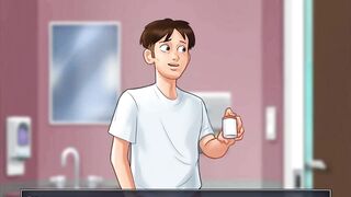 Summertime Saga: Guy Can't Get His Dick Hard For Semen Examination-Ep161