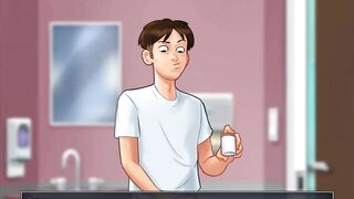 Summertime Saga: Guy Can't Get His Dick Hard For Semen Examination-Ep161