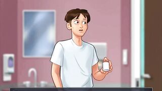 Summertime Saga: Guy Can't Get His Dick Hard For Semen Examination-Ep161