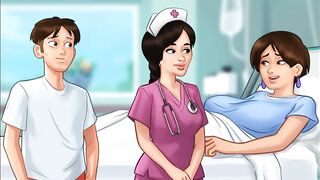 Summertime Saga: Guy Can't Get His Dick Hard For Semen Examination-Ep161