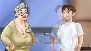 Summertime Saga: Guy With Big Cock Fucks Old Granny In The Hospital-Ep159