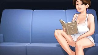 Summertime Saga: Horny MILF Got Caught Masturbating On The Sofa-Ep152