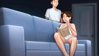 Summertime Saga: Horny MILF Got Caught Masturbating On The Sofa-Ep152