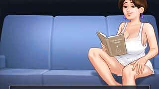 Summertime Saga: Horny MILF Got Caught Masturbating On The Sofa-Ep152