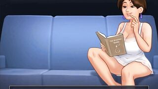 Summertime Saga: Horny MILF Got Caught Masturbating On The Sofa-Ep152