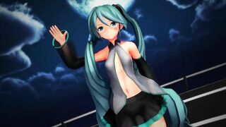 【MMD】Miku-chans - Massara Blue Jeans【R-18】