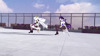 0150 -【R18-MMD】Honkai Impact 3 崩坏3 APHO Raiden Mei + HoV - Chocolate cream