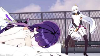 0150 -【R18-MMD】Honkai Impact 3 崩坏3 APHO Raiden Mei + HoV - Chocolate cream