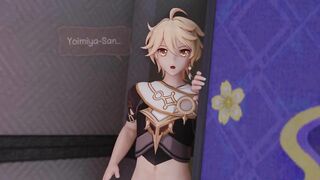 0148 -【R18-MMD】Genshin Impact 原神 Aether X yoimiya