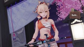 0148 -【R18-MMD】Genshin Impact 原神 Aether X yoimiya