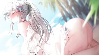 0146 -【R18-2D】Azur Lane 碧蓝航线 Dunkerque 敦刻尔克 Sex animation