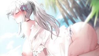 0146 -【R18-2D】Azur Lane 碧蓝航线 Dunkerque 敦刻尔克 Sex animation