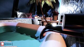 3D PORN SEXY BATHHOUSE FUCK - RealGoodStuff Production