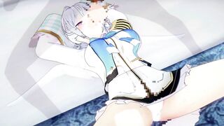 Kanata Amane just has flirting sex