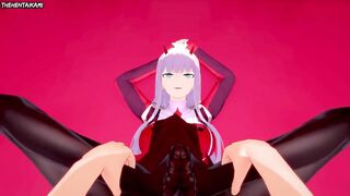 Hentai POV Feet Zero Two DARLING in the FRANXX