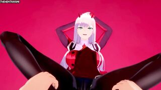 Hentai POV Feet Zero Two DARLING in the FRANXX