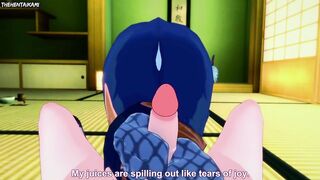 Hentai POV Feet Tsukuyo Gintama