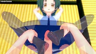 Hentai POV Feet Yui Narumi Lucky Star