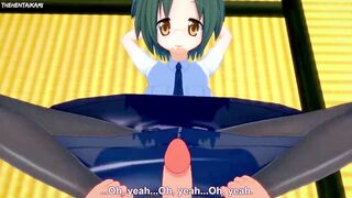Hentai POV Feet Yui Narumi Lucky Star
