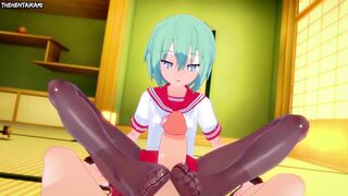 Hentai POV Feet Minami Iwasaki Lucky Star