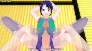 Hentai POV Feet Shinobu Maehara Love Hina