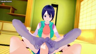 Hentai POV Feet Shinobu Maehara Love Hina