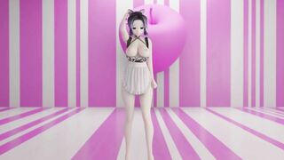 0180 -【R18-MMD】Demon Slayer shinobu - Apple Pie