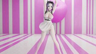 0180 -【R18-MMD】Demon Slayer shinobu - Apple Pie