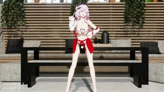 0218 -【R18-MMD】Honkai Impact 3 崩坏3 Elysia 爱莉希雅 - 热爱105°C的你