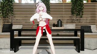 0218 -【R18-MMD】Honkai Impact 3 崩坏3 Elysia 爱莉希雅 - 热爱105°C的你
