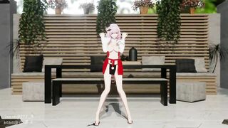 0218 -【R18-MMD】Honkai Impact 3 崩坏3 Elysia 爱莉希雅 - 热爱105°C的你