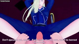 Hentai POV Feet Olivier Mira Armstrong Fullmetal Alchemist