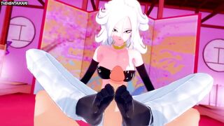 Hentai POV Feet Android 21 Majin Dragonball Z