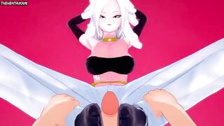 Hentai POV Feet Android 21 Majin Dragonball Z