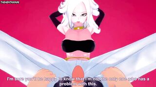Hentai POV Feet Android 21 Majin Dragonball Z