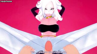 Hentai POV Feet Android 21 Majin Dragonball Z