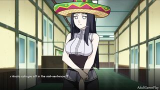 Hinata BoobJob in during a break from studying