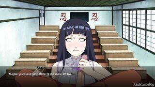 Hinata BoobJob in during a break from studying