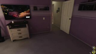 House Party - Gameplay Ashley masturbates our cock