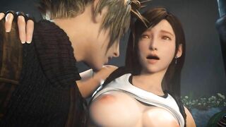 3D Compilation: Tifa Lockhart Aerith Threesome Fuck Final Fantasy 7 Tifa Uncensored Hentai