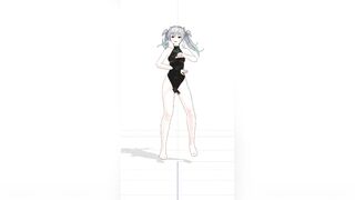 【MMD】Futa dance (Testing)(No cam)【R-18】