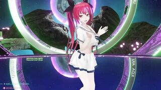 0240 -【R18-MMD】Date A live 约会大作战 Kotori - Excuse me