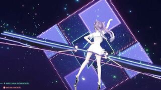 0239 -【R18-MMD】Genshin Impact 原神 Keqing 刻晴 - pink cat