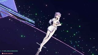 0239 -【R18-MMD】Genshin Impact 原神 Keqing 刻晴 - pink cat