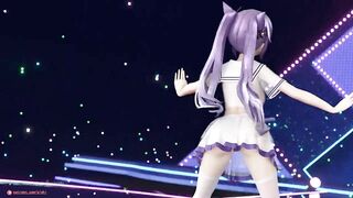 0239 -【R18-MMD】Genshin Impact 原神 Keqing 刻晴 - pink cat